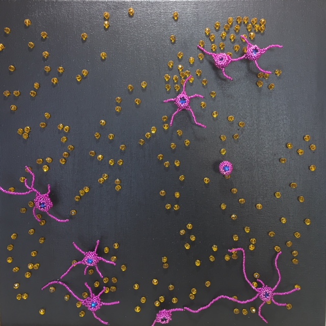 The purple cell layer